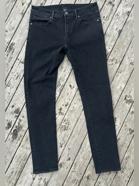 Men's American Eagle Black Slim Jeans - Clean Minimal Design